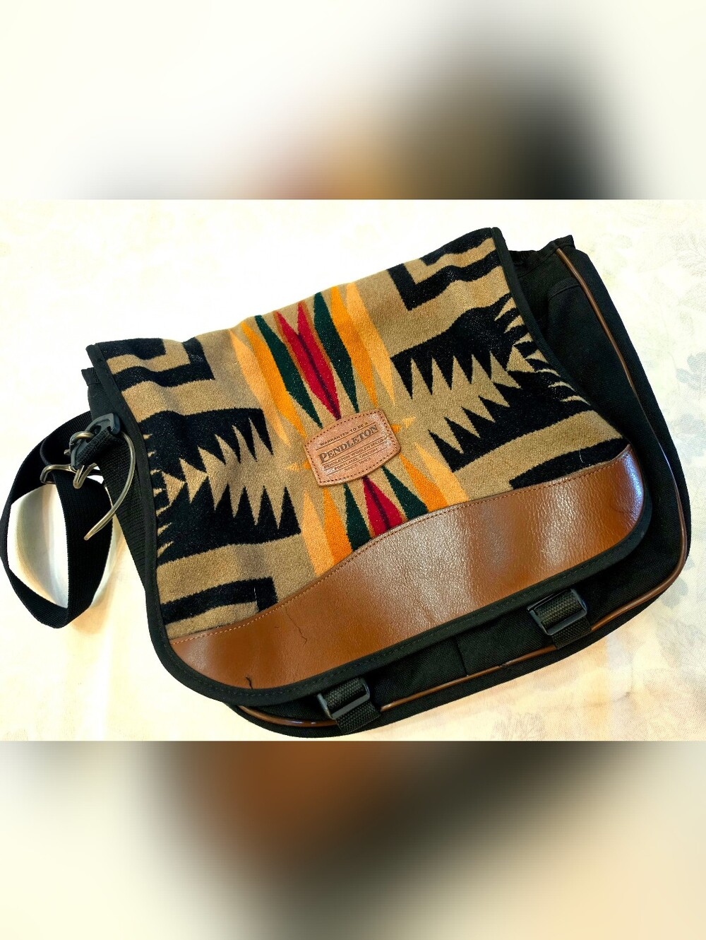 Pendleton Wool Messenger Bag